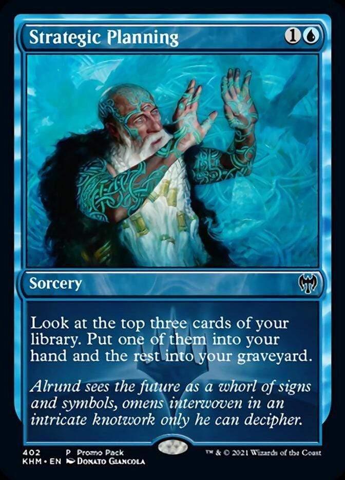 Magic: The Gathering MTG Single Strategic Planning (Promo Pack) [Kaldheim Promo Pack]