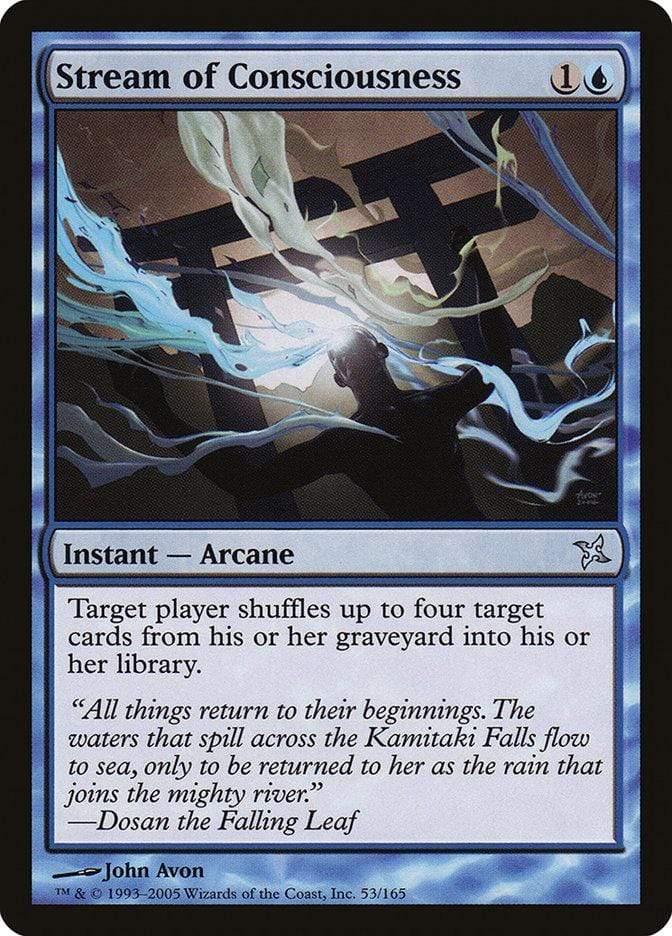 Magic: The Gathering MTG Single Stream of Consciousness [Betrayers of Kamigawa]