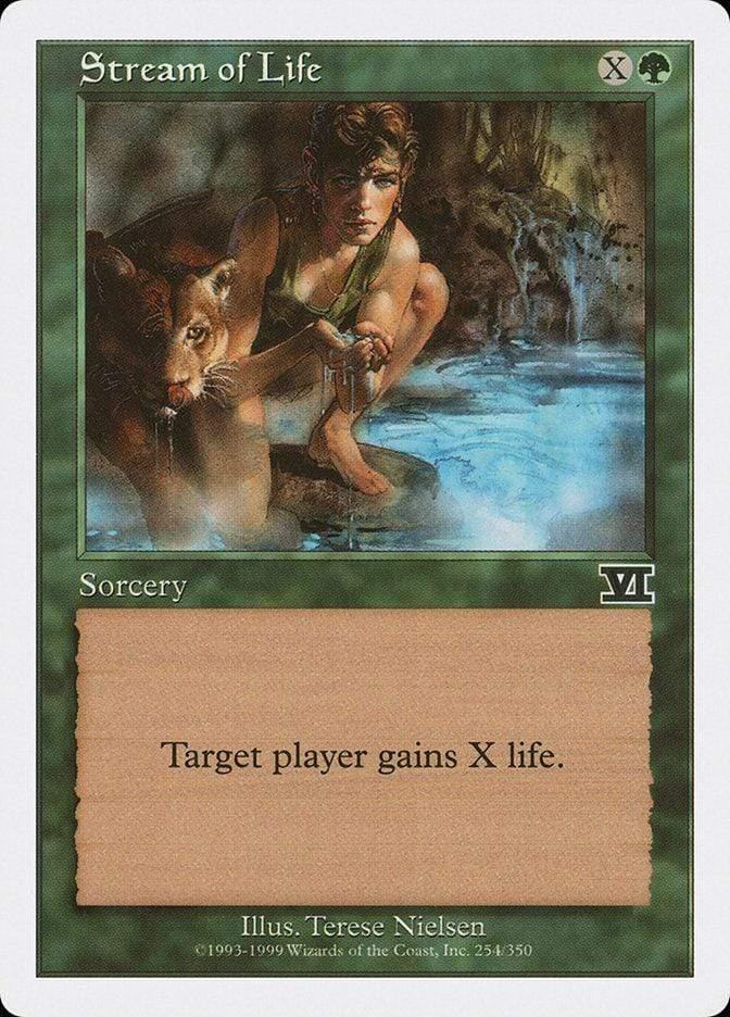 Magic: The Gathering MTG Single Stream of Life [Classic Sixth Edition]