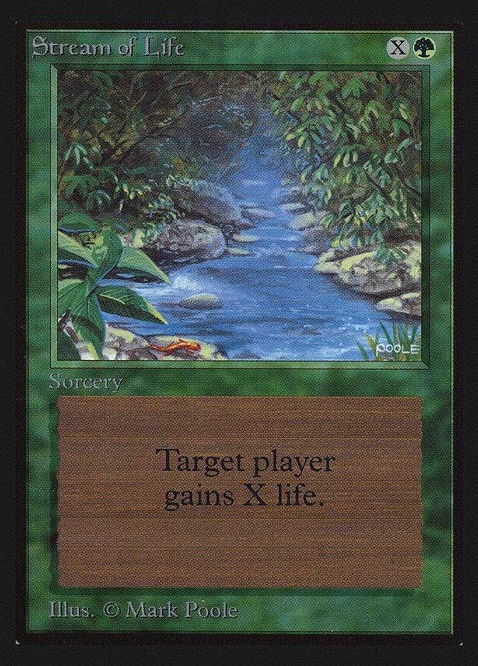 Magic: The Gathering MTG Single Stream of Life [Collectors’ Edition]