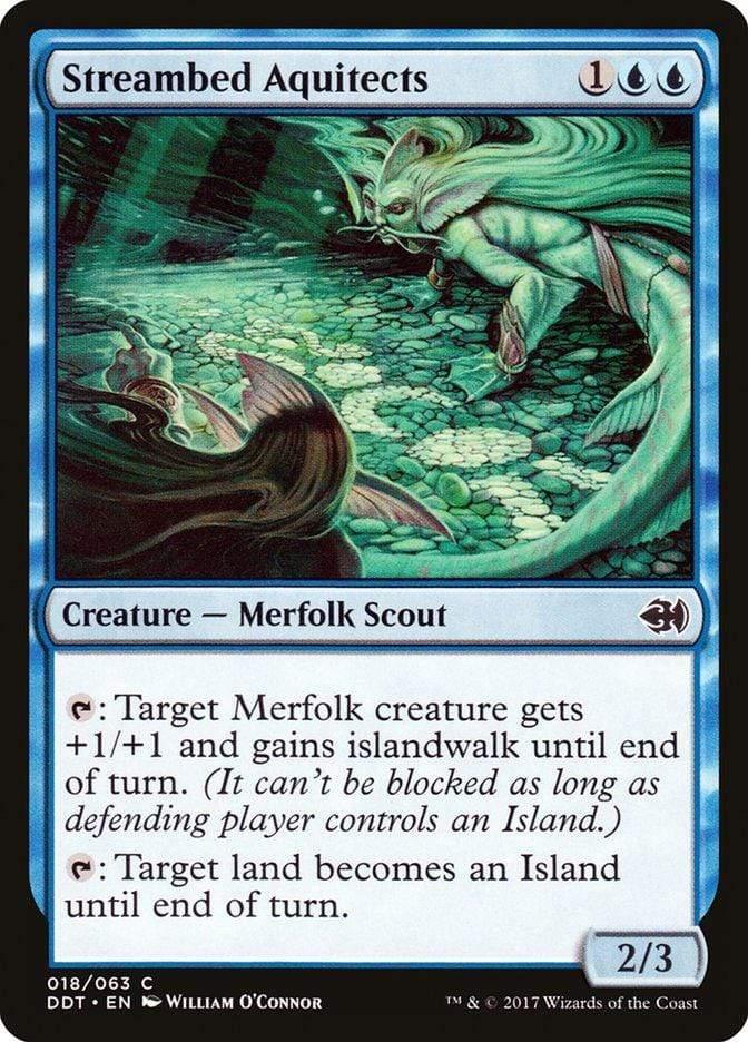 Magic: The Gathering MTG Single Streambed Aquitects [Duel Decks: Merfolk vs. Goblins]