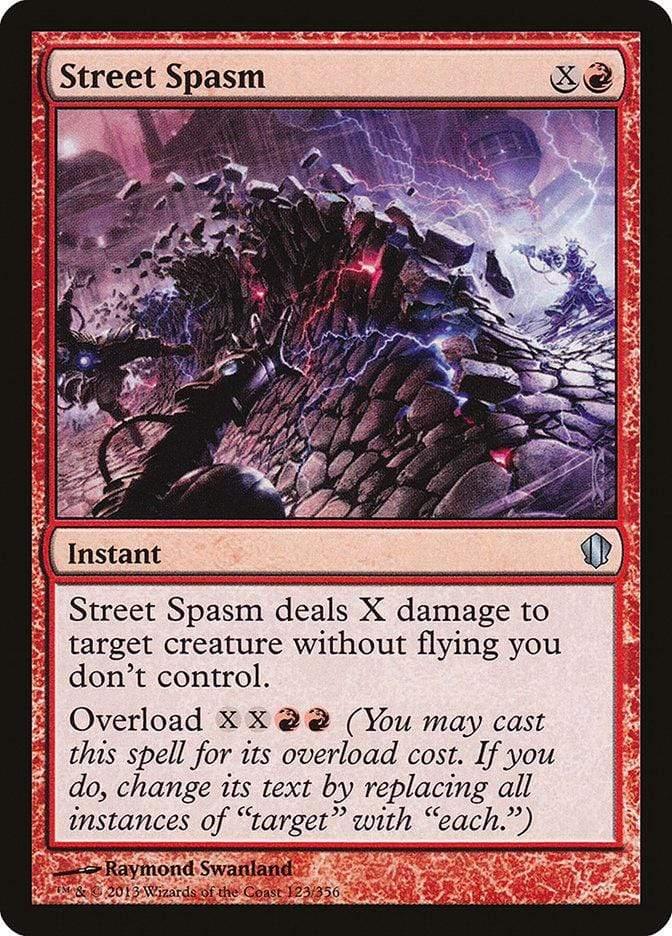 Magic: The Gathering MTG Single Street Spasm [Commander 2013]