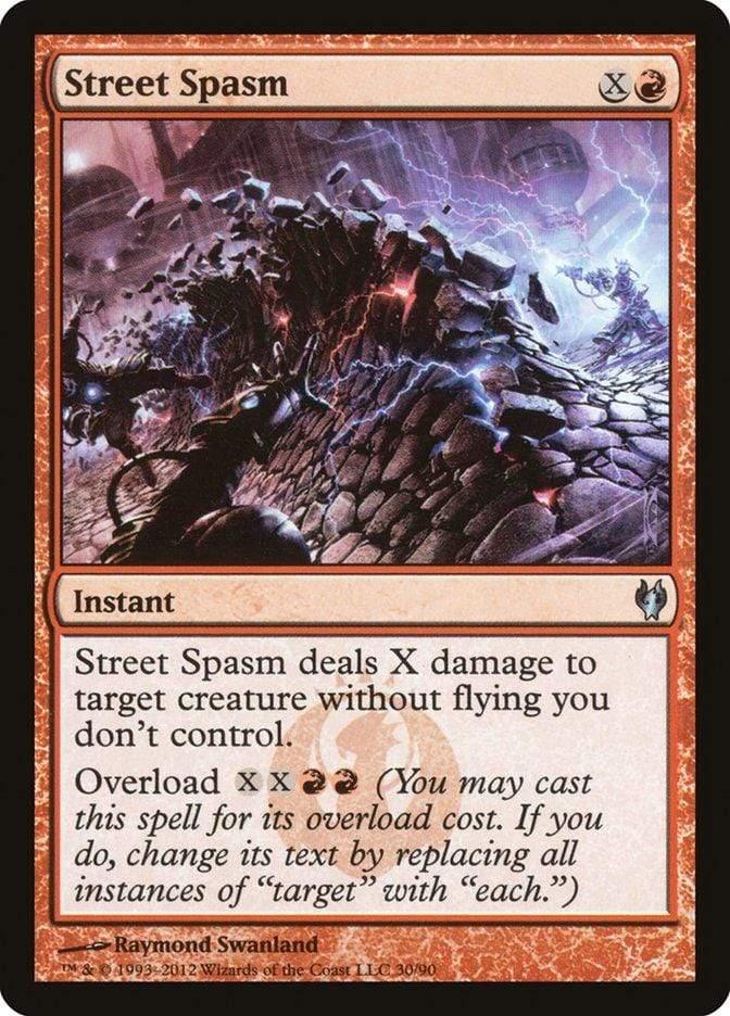 Magic: The Gathering MTG Single Street Spasm [Duel Decks: Izzet vs. Golgari]