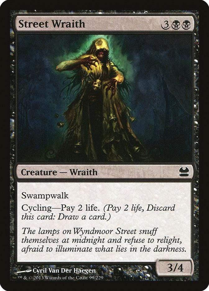 Magic: The Gathering MTG Single Street Wraith [Modern Masters]