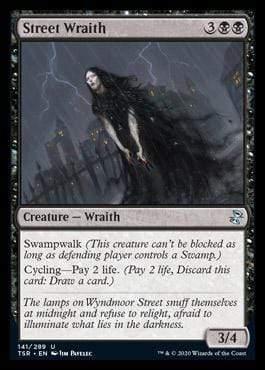 Magic: The Gathering MTG Single Street Wraith [Time Spiral Remastered]