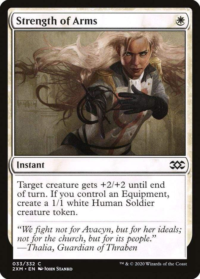 Magic: The Gathering MTG Single Strength of Arms [Double Masters]