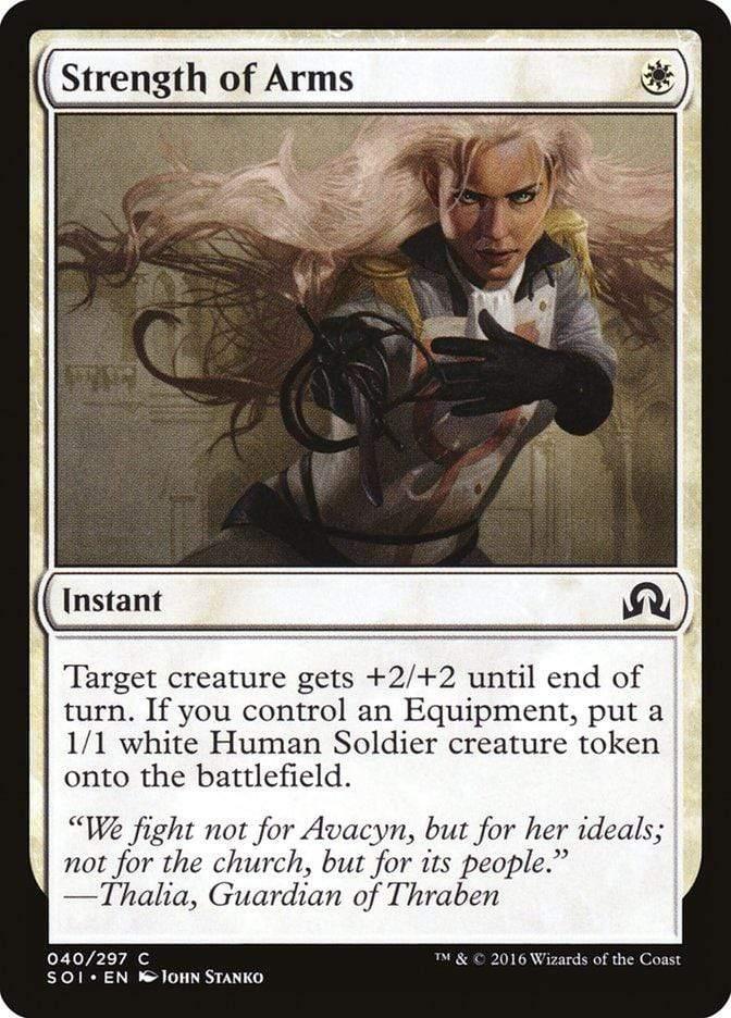 Magic: The Gathering MTG Single Strength of Arms [Shadows over Innistrad]