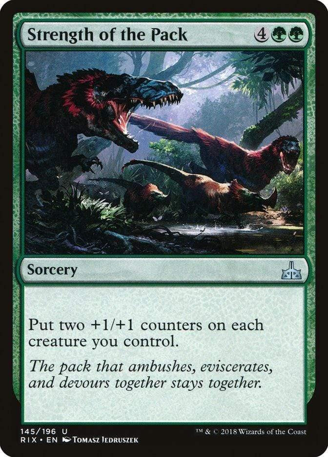 Magic: The Gathering MTG Single Strength of the Pack [Rivals of Ixalan]