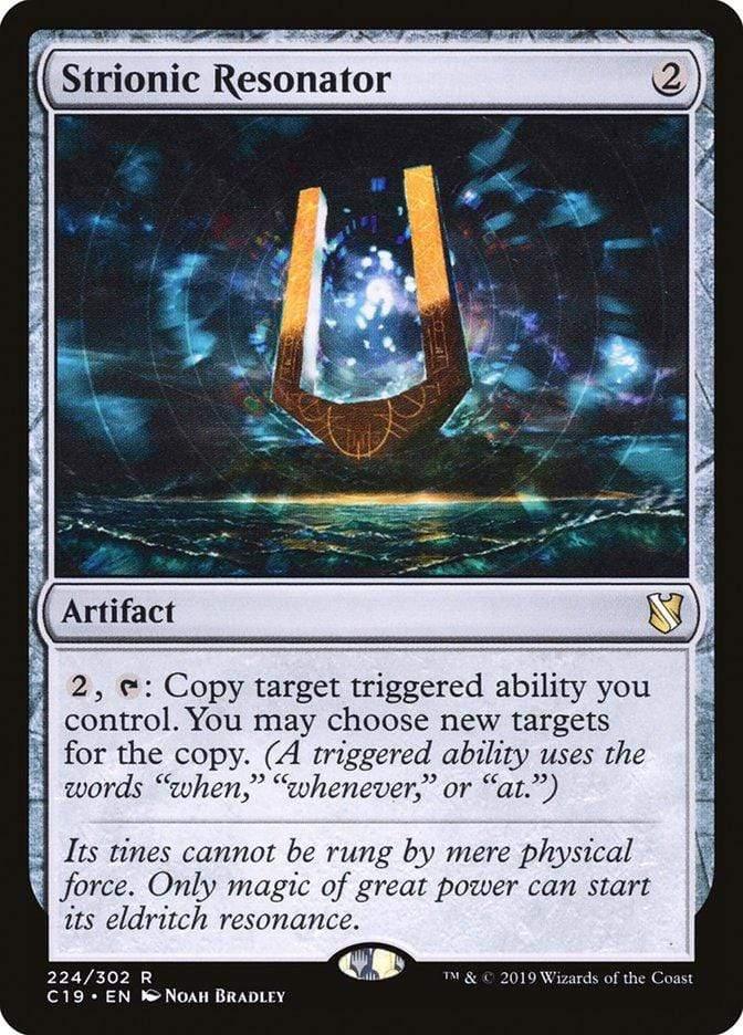 Magic: The Gathering MTG Single Strionic Resonator [Commander 2019]