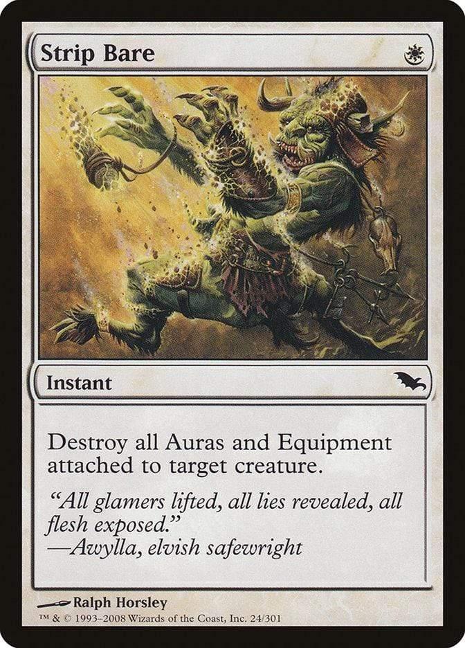Magic: The Gathering MTG Single Strip Bare [Shadowmoor]
