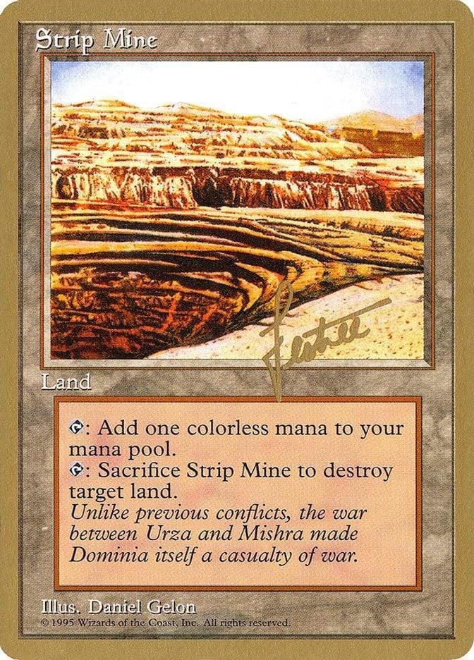 Magic: The Gathering MTG Single Strip Mine [Pro Tour Collector Set]