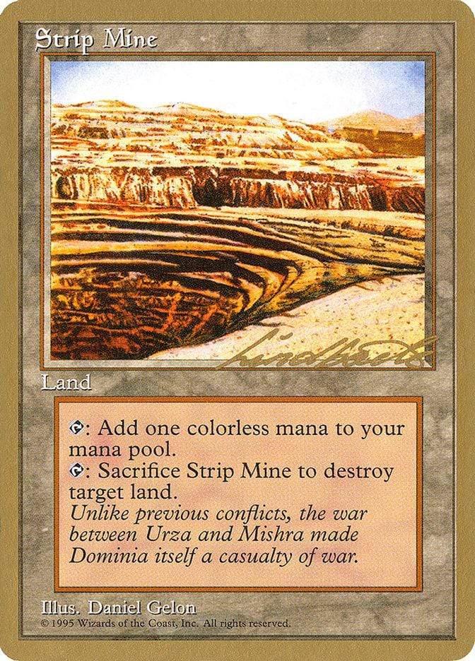 Magic: The Gathering MTG Single Strip Mine [Pro Tour Collector Set]