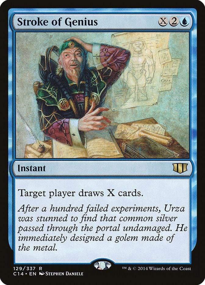 Magic: The Gathering MTG Single Stroke of Genius [Commander 2014]
