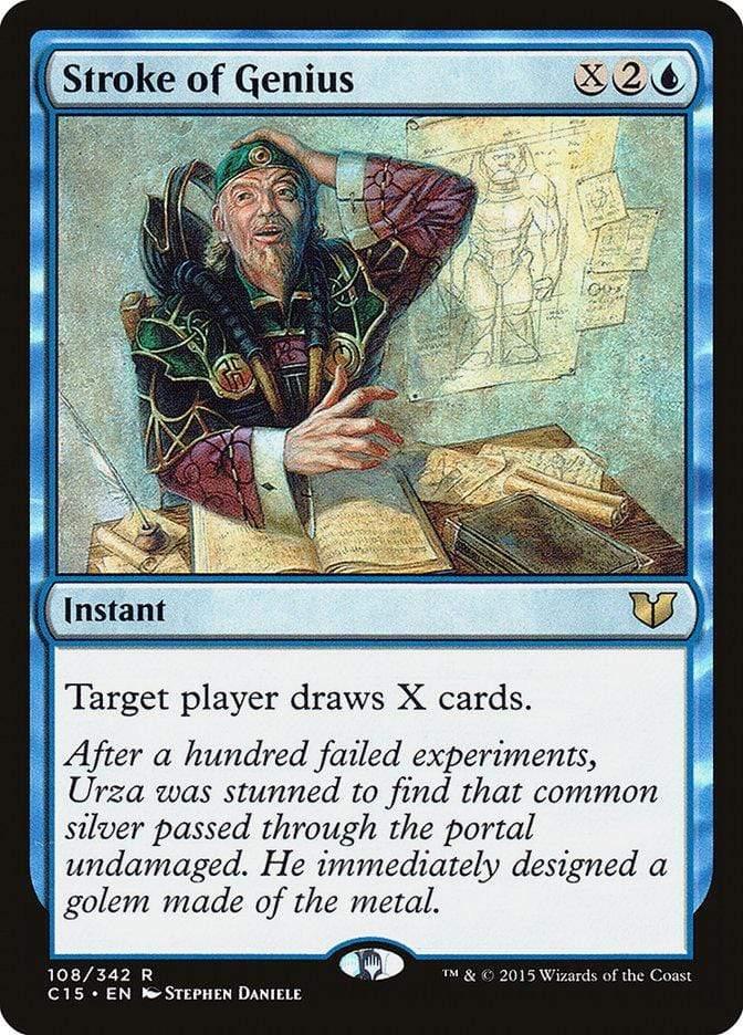 Magic: The Gathering MTG Single Stroke of Genius [Commander 2015]