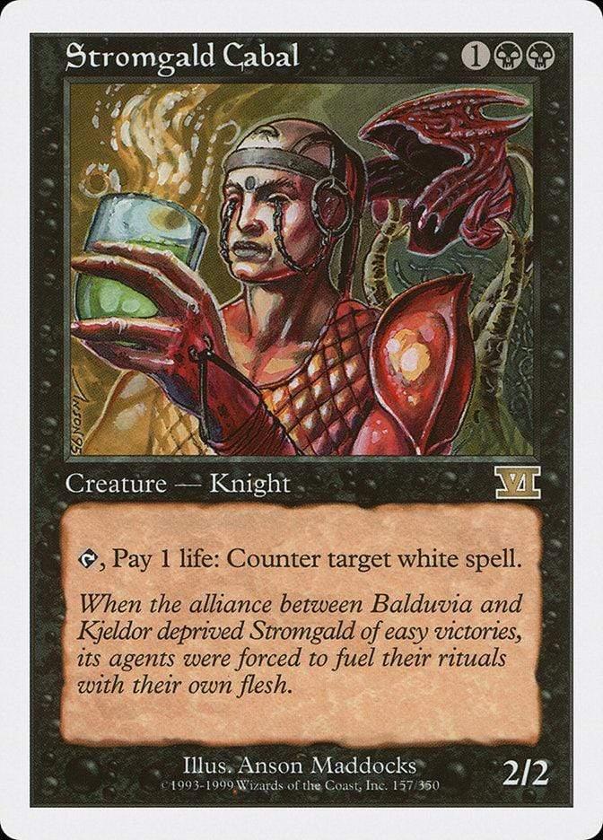 Magic: The Gathering MTG Single Stromgald Cabal [Classic Sixth Edition]