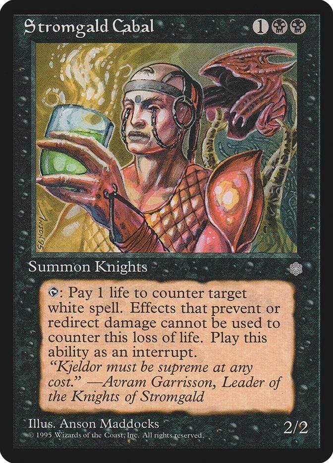 Magic: The Gathering MTG Single Stromgald Cabal [Ice Age]