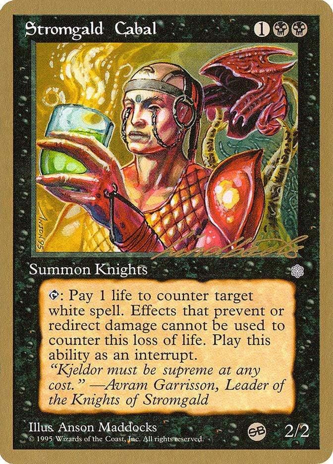 Magic: The Gathering MTG Single Stromgald Cabal [Pro Tour Collector Set]