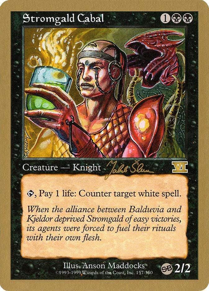 Magic: The Gathering MTG Single Stromgald Cabal [World Championship Decks 1999]