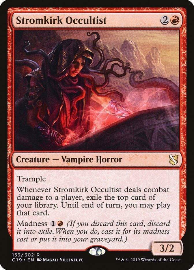 Magic: The Gathering MTG Single Stromkirk Occultist [Commander 2019]