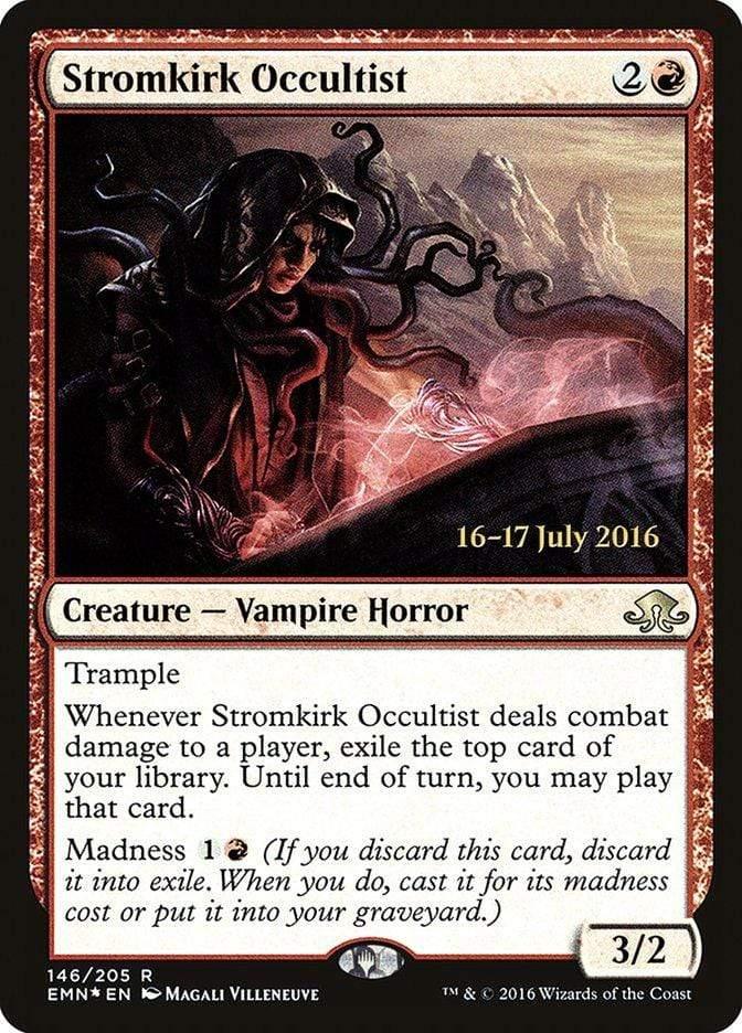 Magic: The Gathering MTG Single Stromkirk Occultist  [Eldritch Moon Prerelease Promos]