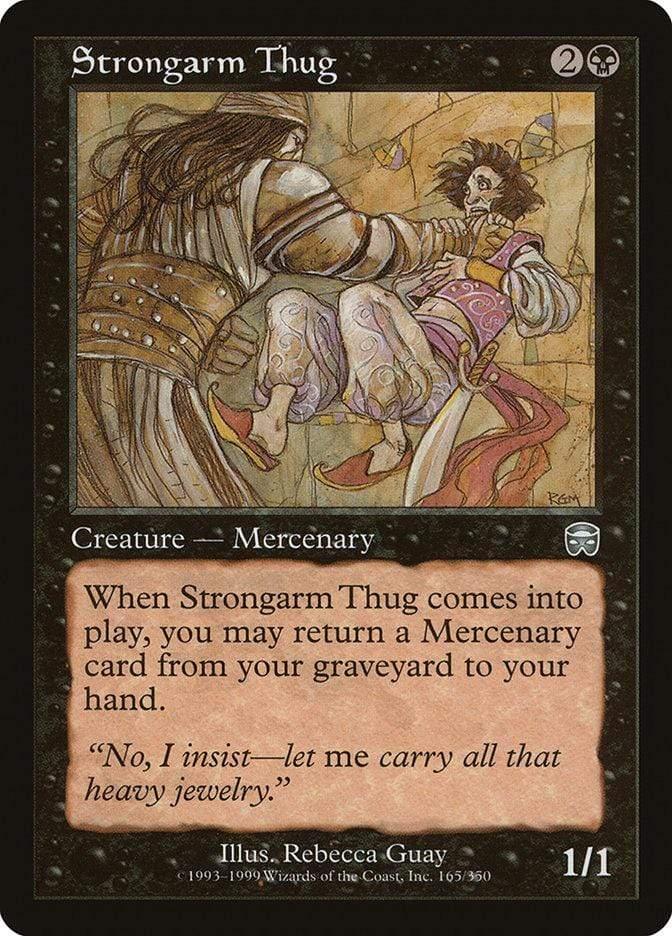 Magic: The Gathering MTG Single Strongarm Thug [Mercadian Masques]