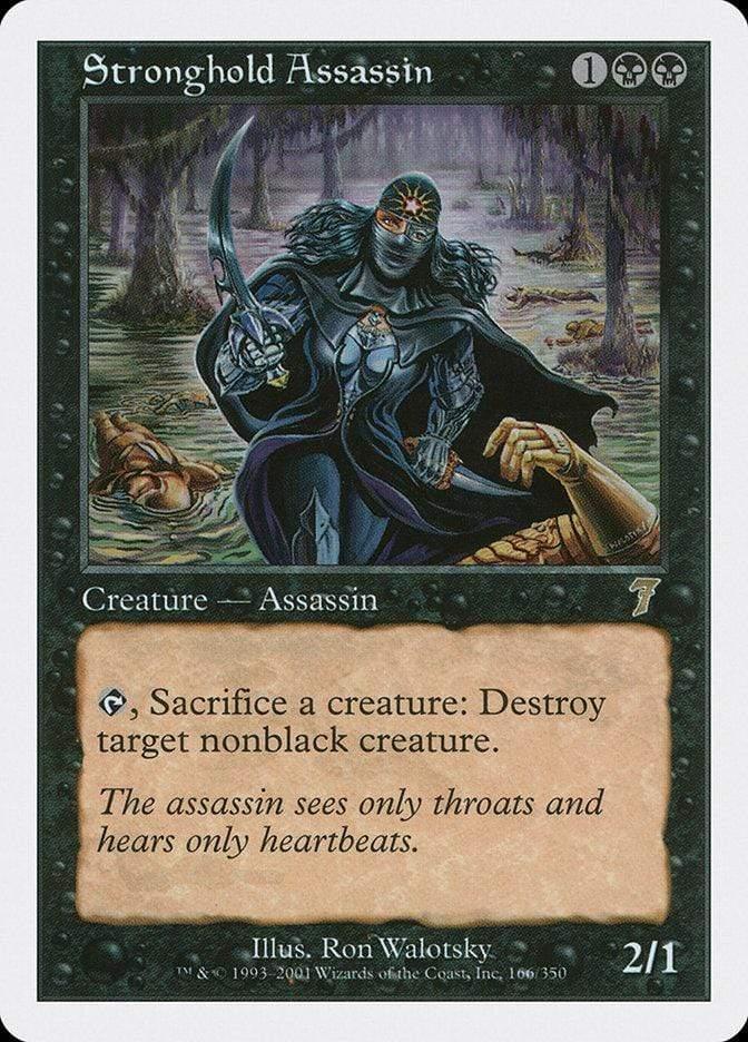 Magic: The Gathering MTG Single Stronghold Assassin [Seventh Edition]