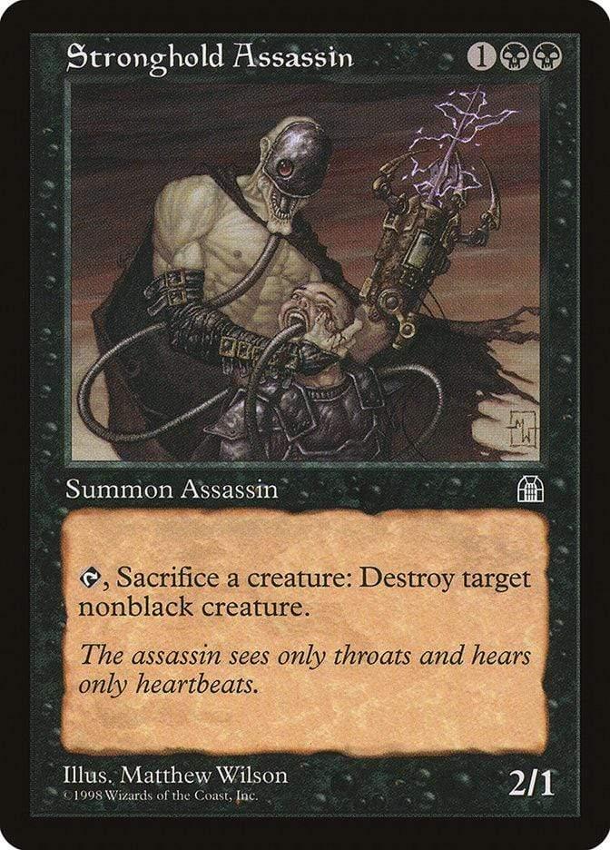 Magic: The Gathering MTG Single Stronghold Assassin [Stronghold]