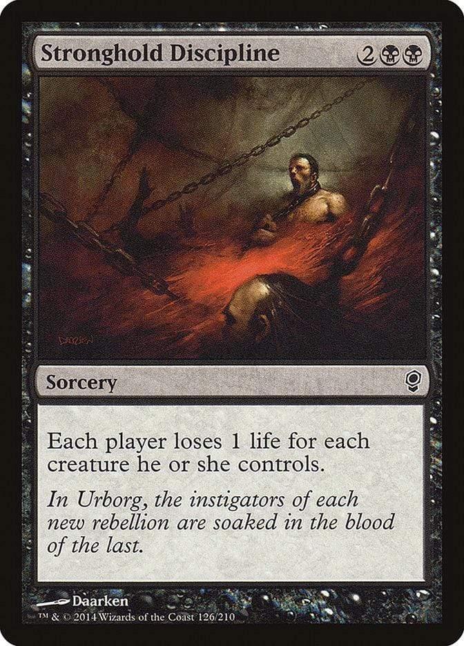 Magic: The Gathering MTG Single Stronghold Discipline [Conspiracy]
