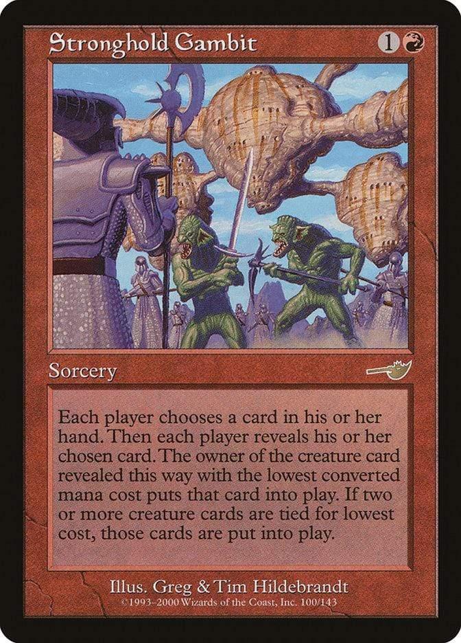 Magic: The Gathering MTG Single Stronghold Gambit [Nemesis]