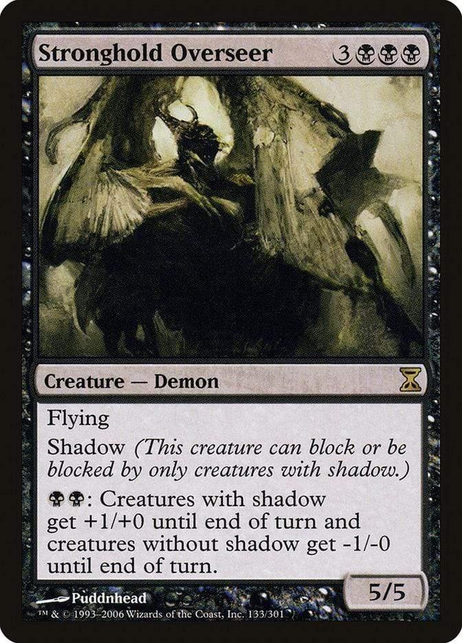 Magic: The Gathering MTG Single Stronghold Overseer [Time Spiral]