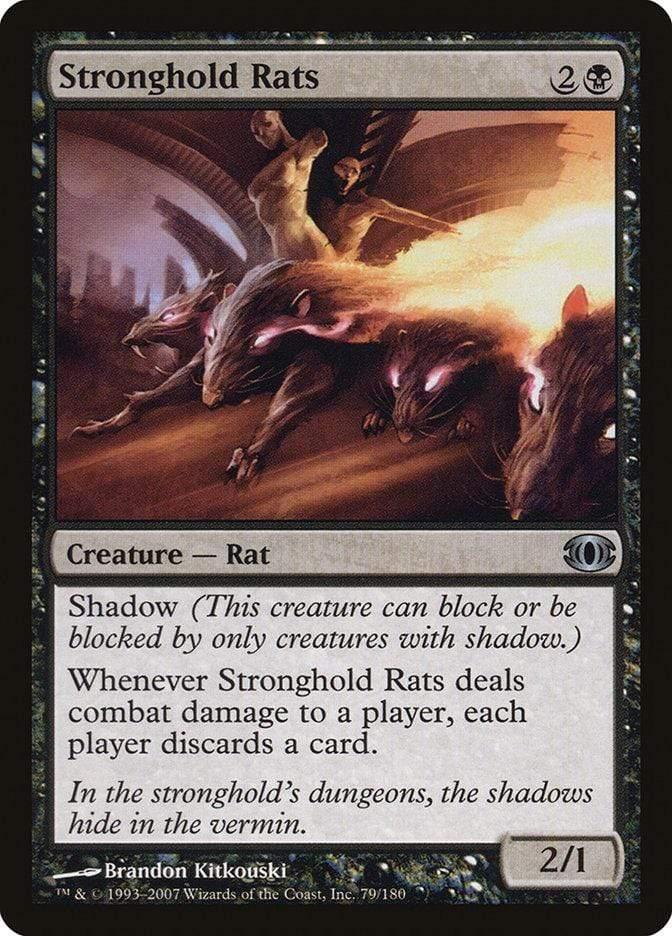 Magic: The Gathering MTG Single Stronghold Rats [Future Sight]