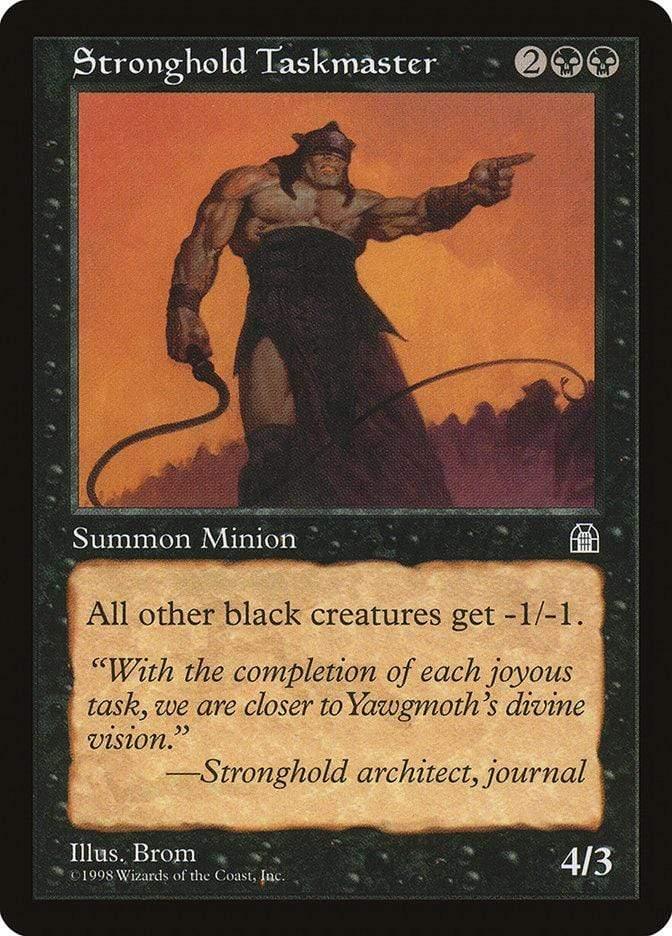 Magic: The Gathering MTG Single Stronghold Taskmaster [Stronghold]