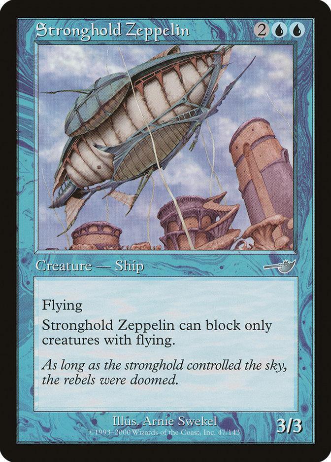 Magic: The Gathering MTG Single Stronghold Zeppelin [Nemesis]