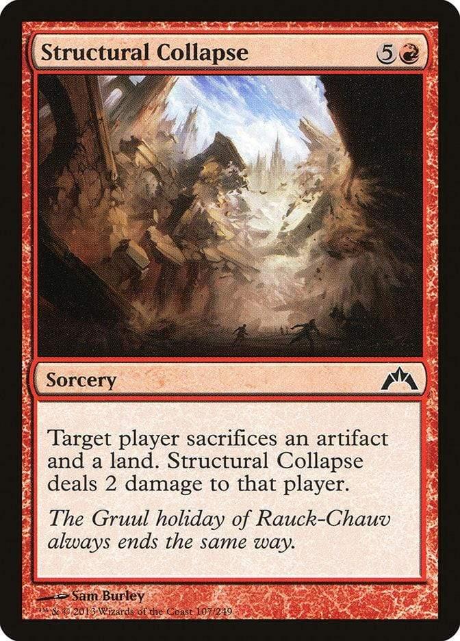 Magic: The Gathering MTG Single Structural Collapse [Gatecrash]