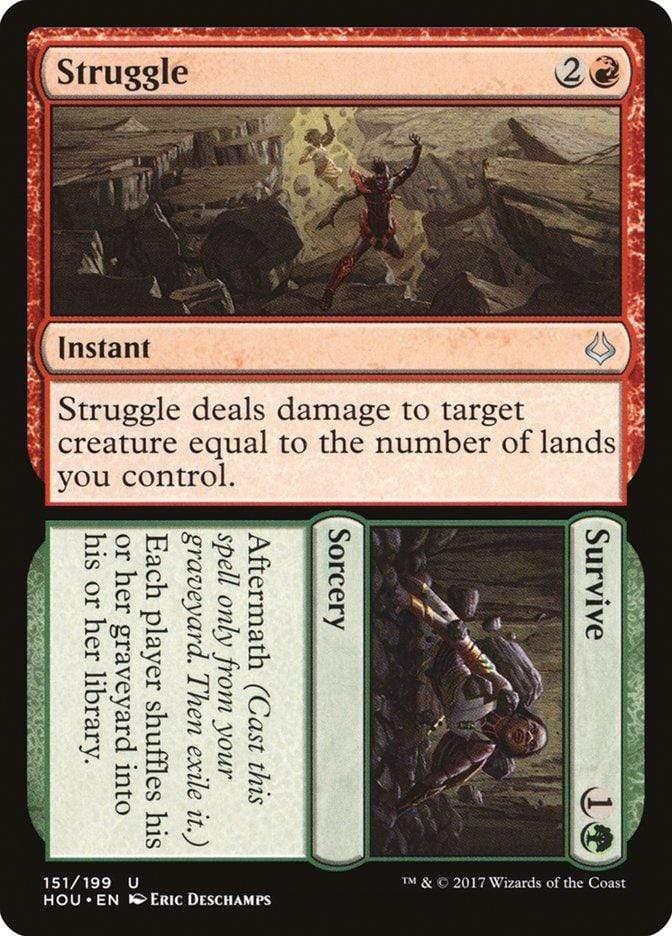 Magic: The Gathering MTG Single Struggle // Survive [Hour of Devastation]