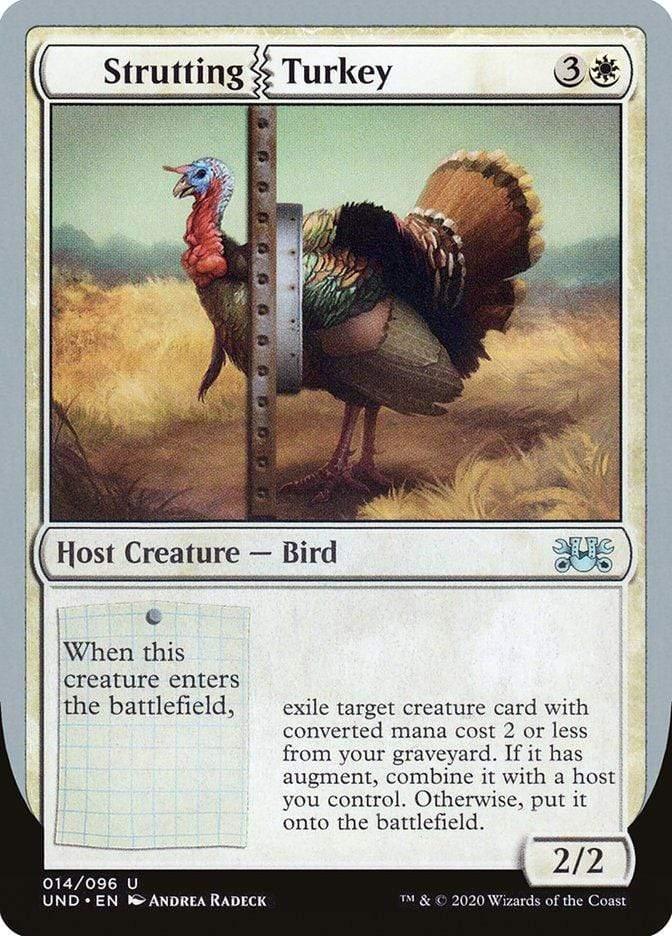 Magic: The Gathering MTG Single Strutting Turkey [Unsanctioned]