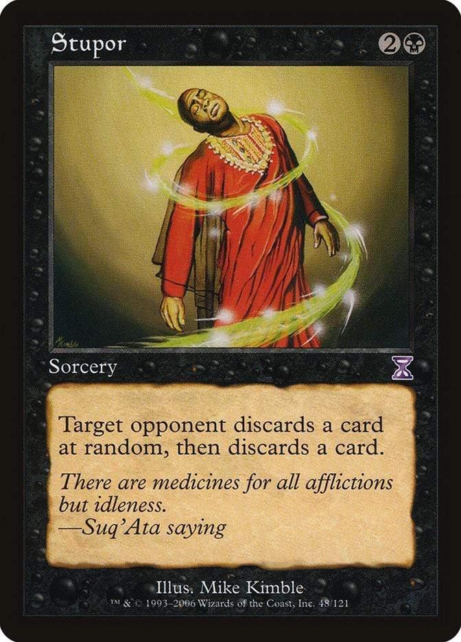Magic: The Gathering MTG Single Stupor [Time Spiral Timeshifted]