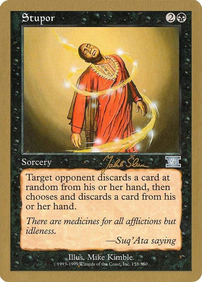Magic: The Gathering MTG Single Stupor [World Championship Decks 1999]
