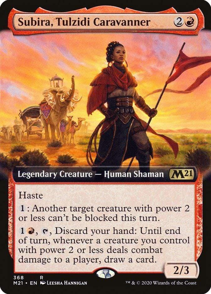Magic: The Gathering MTG Single Subira, Tulzidi Caravanner (Extended) [Core Set 2021]