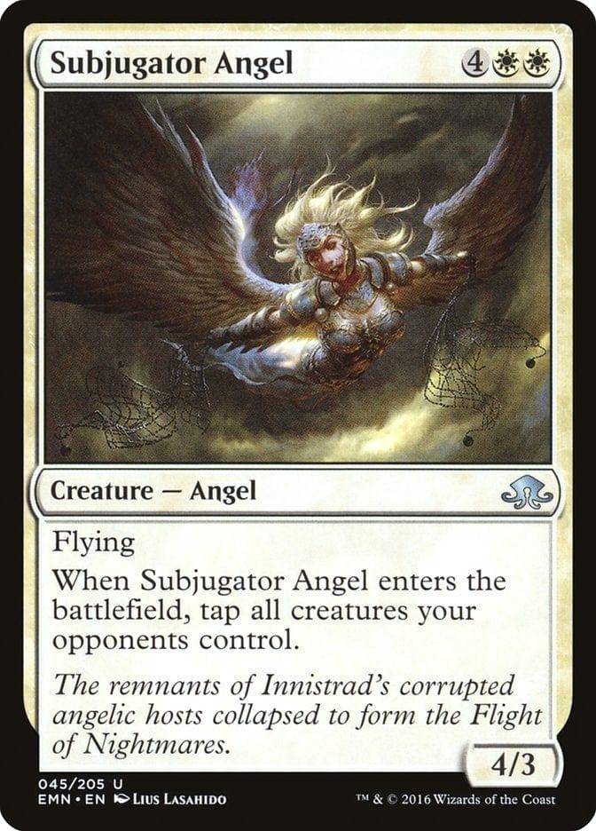 Magic: The Gathering MTG Single Subjugator Angel [Eldritch Moon]