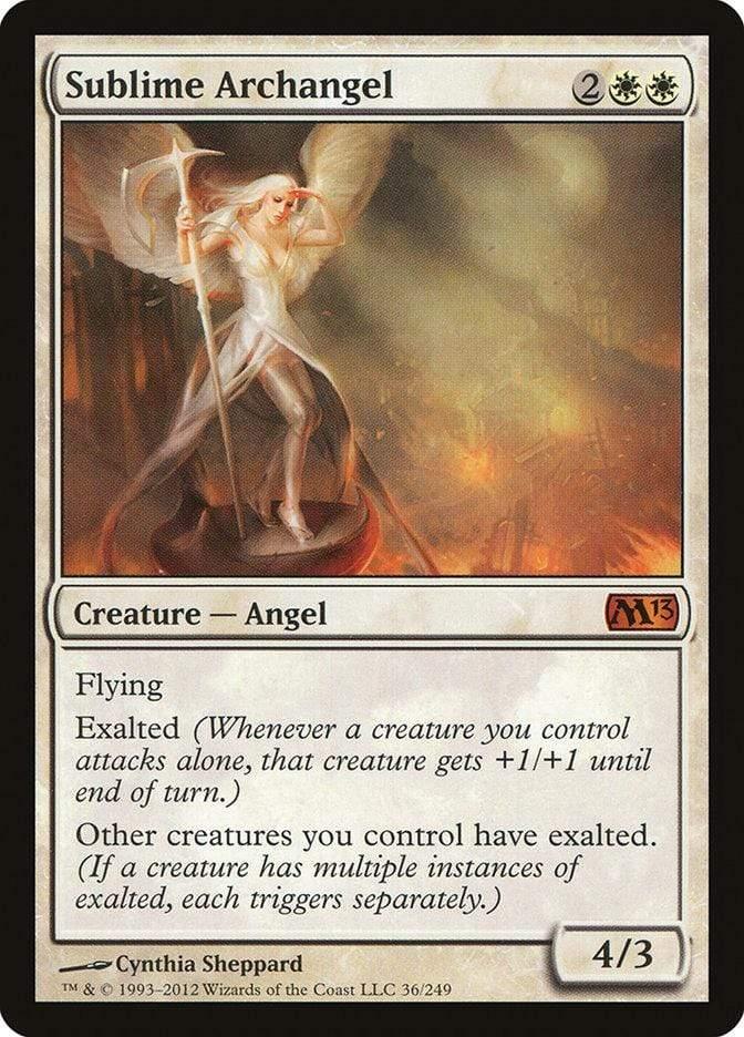 Magic: The Gathering MTG Single Sublime Archangel [Magic 2013]