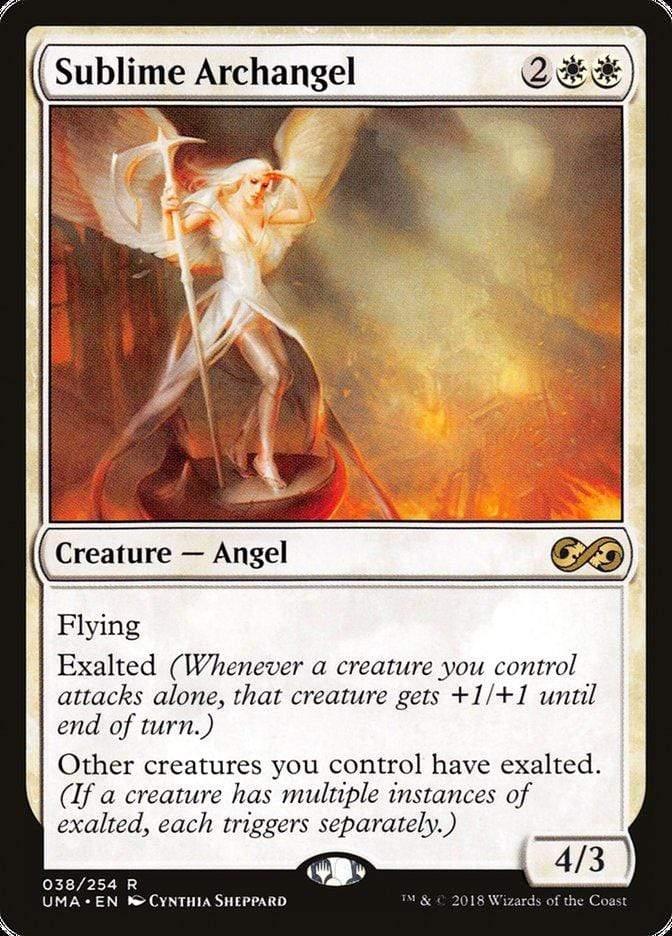 Magic: The Gathering MTG Single Sublime Archangel [Ultimate Masters]