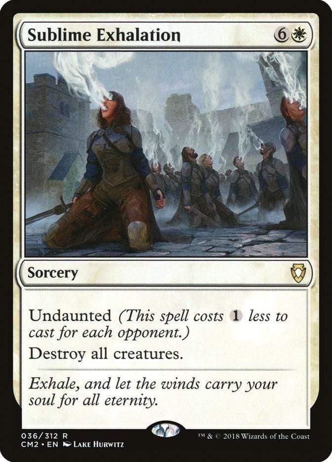 Magic: The Gathering MTG Single Sublime Exhalation [Commander Anthology Volume II]