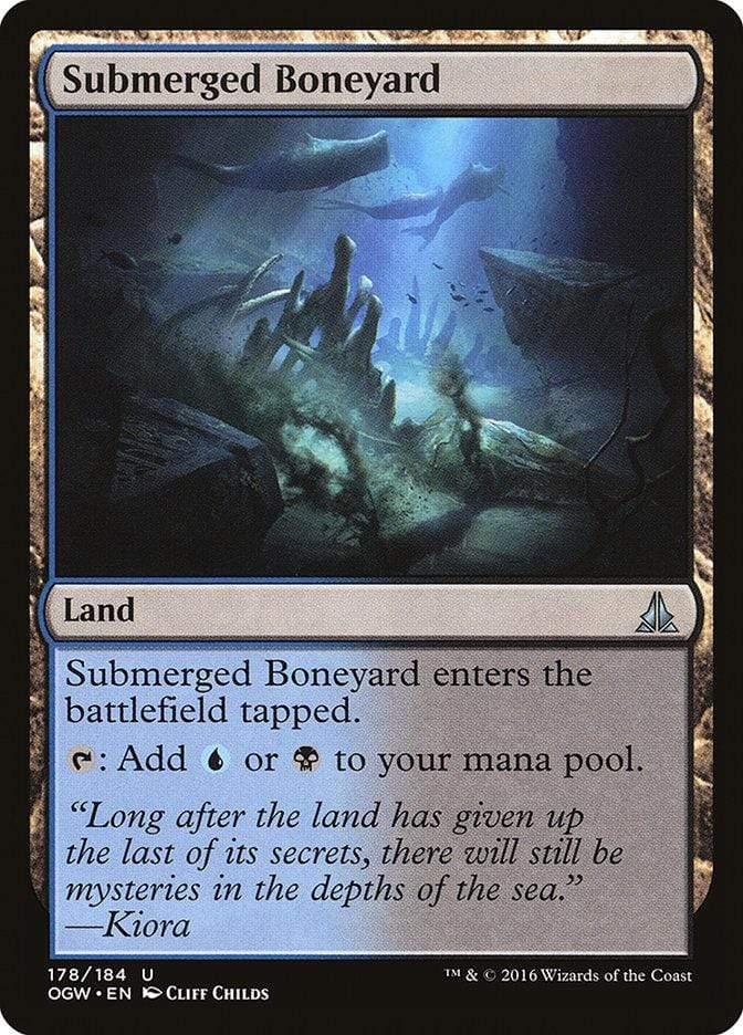 Magic: The Gathering MTG Single Submerged Boneyard [Oath of the Gatewatch]