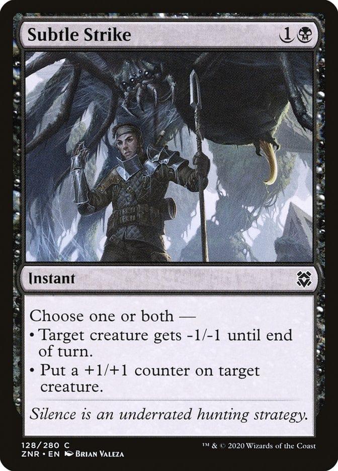 Magic: The Gathering MTG Single Subtle Strike [Zendikar Rising]