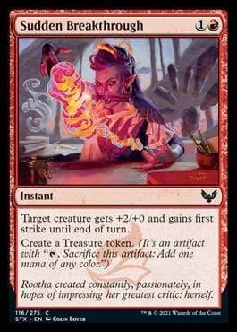 Magic: The Gathering MTG Single Sudden Breakthrough [Strixhaven: School of Mages]