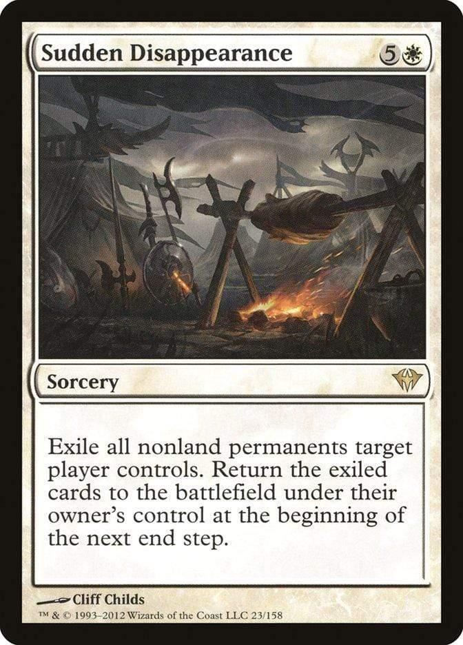 Magic: The Gathering MTG Single Sudden Disappearance [Dark Ascension]