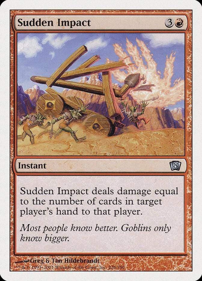 Magic: The Gathering MTG Single Sudden Impact [Eighth Edition]