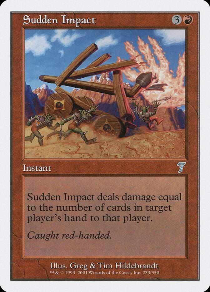 Magic: The Gathering MTG Single Sudden Impact [Seventh Edition]