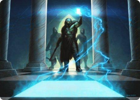 Magic: The Gathering MTG Single Sudden Insight Art Card [Dungeons & Dragons: Adventures in the Forgotten Realms Art Series]